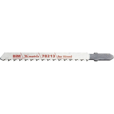 MX-78213 Полотна для электролобзика по дереву, 75 x 2,5 мм 78213 MATRIX