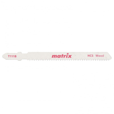 MX-78225 Полотна для электролобзика по дереву,T111B, 75 x 2 мм 78225 MATRIX