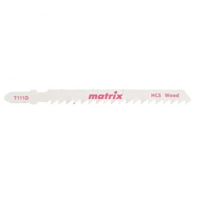 MX-78226 Полотна для электролобзика по дереву,T111D, 75 x 4 мм 78226 MATRIX
