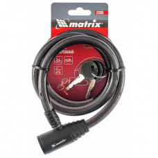 MX-91835 Замок тросовый универсальный, 12 х 960 мм 91835 MATRIX