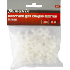 MX-88093 Крестики, 5 мм, для кладки плитки, упаковка 100 шт 88093 MATRIX