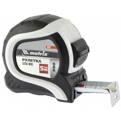 MX-32585 Рулетка Extra Wide, 5 м x 27 мм, двухкомпонентный корпус, Pro 32585 MATRIX