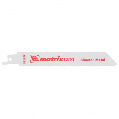 MX-782009 Полотна по металлу для сабельной пилы S922EF 125/1,4 мм 782009 MATRIX