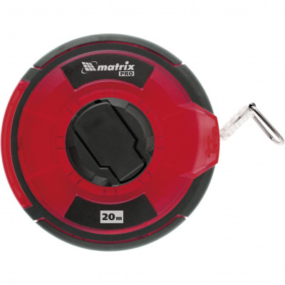 MX-31280 Рулетка геодезическая 20 м х 12,5 мм, односторонняя шкала 31280 MATRIX
