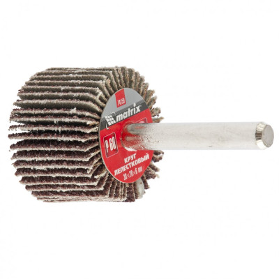 MX-74161 Круг лепестковый для дрели, 30 х 20 х 6 мм, P 100 74161 MATRIX