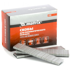 MX-57659 Скобы для степлера 18GA, 1,25 х 1 мм длина 25 мм 57659 MATRIX