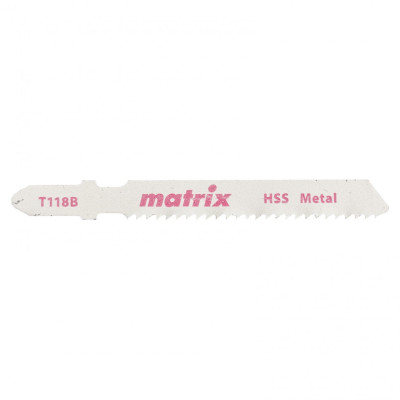 MX-78229 Полотна для электролобзика по металлу,T118B, 50 x 2 мм 78229 MATRIX