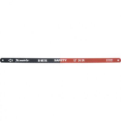 MX-77772 Полотна для ножовки по металлу, 300 мм, 24 TPI 77772 MATRIX