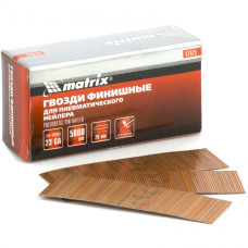 MX-57675 Гвозди финишные 23GA для нейлера D 0,64 мм, длина 20 мм 57675 MATRIX