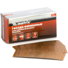 MX-57677 Гвозди финишные 23GA для нейлера D 0,64 мм, длина 22 мм 57677 MATRIX