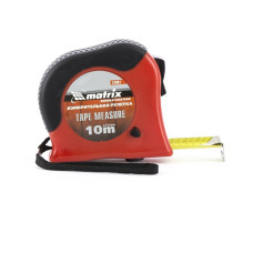 MX-31061 Рулетка, 10 м х 25 мм, двойная плавная фиксация 31061 MATRIX