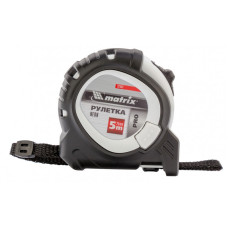 MX-32592 Рулетка Neon, 5 м x 25 мм, обрезиненный корпус, 3 фиксации, Pro 32592 MATRIX