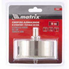 MX-726843 Сверло алмазное по керамограниту, 90 х 67 мм 726843 MATRIX