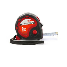 MX-31035 Рулетка, 5 м х 25 мм, 3 фиксации ленты 31035 MATRIX