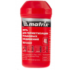 MX-88887 Нить для герметизации резьбовых соединений, универсальная, 40 м 88887 MATRIX