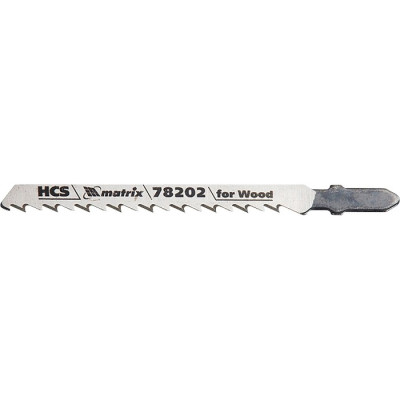 MX-78202 Полотна для электролобзика по дереву, T101D, 75 х 4,0 мм 78202 MATRIX