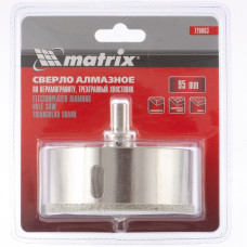 MX-726863 Сверло алмазное по керамограниту, 95 х 67 мм 726863 MATRIX